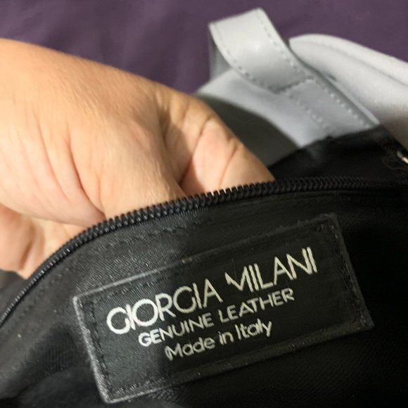 Giorgia Milani Luxurious Italian Woven leather Tote - Picture 8 of 8